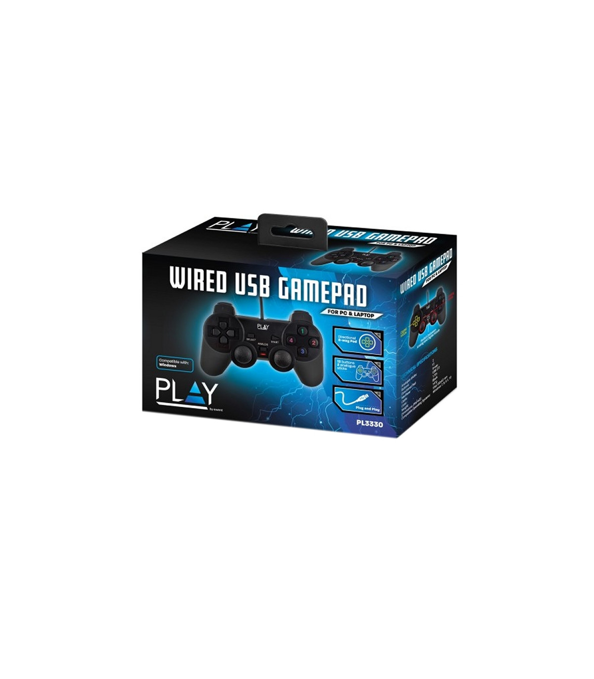 Ewent Mando Juego PC PL3330 USB