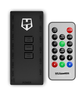 Nox HUMMER R-HUB Controlador ARGB Led/Ref.