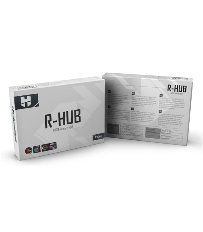 Nox HUMMER R-HUB Controlador ARGB Led/Ref.