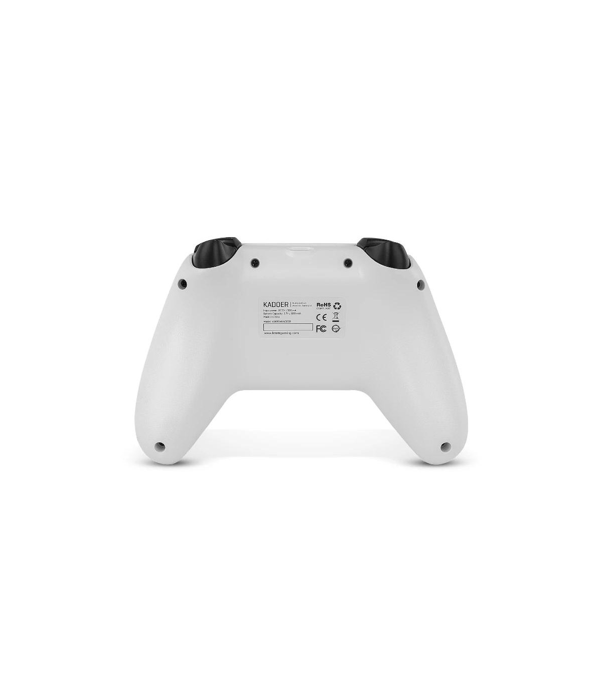 KROM Gamepad KADOER Wireless Mult Plat. 5.0 Blanco