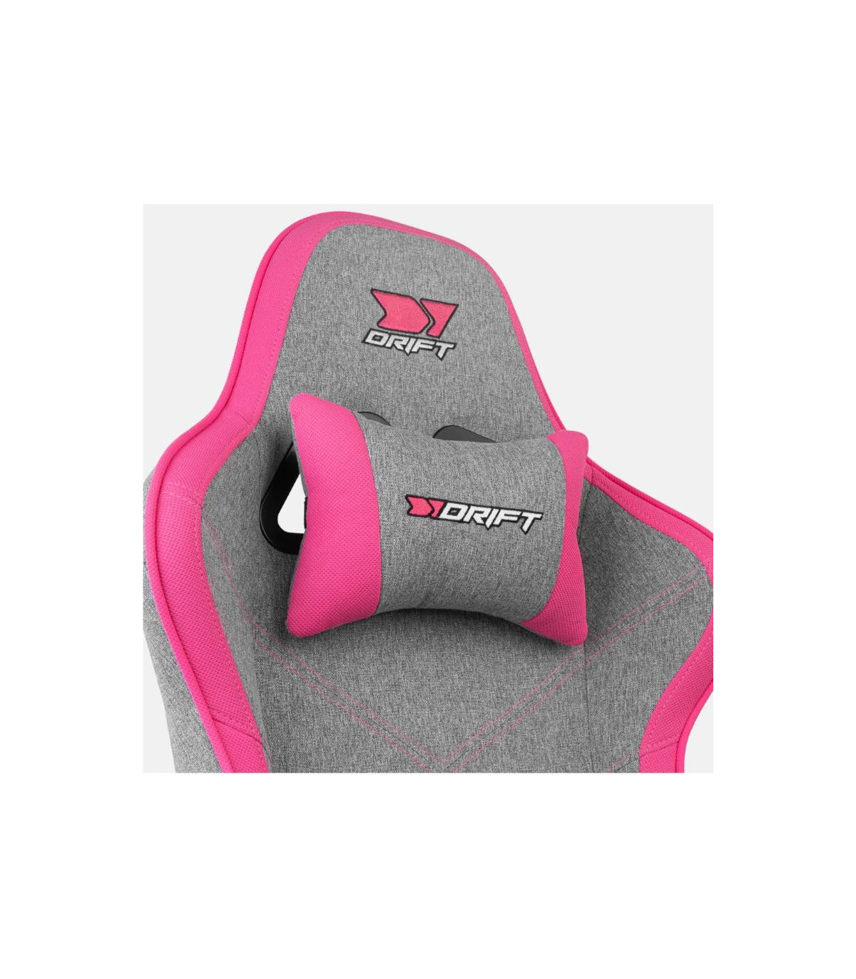DRIFT Silla Gaming DR90 PRO Gris/Rosa