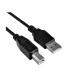 Nanocable Cable USB 2.0 Tipo A - B 1.8 M Negro