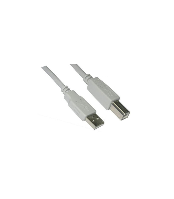 Nanocable Cable USB 2.0 A/M-B/M, Beige, 1.8 m