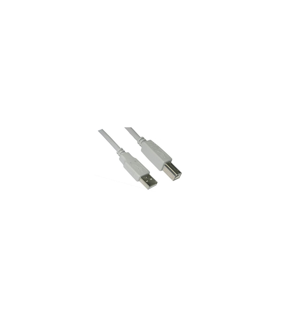 Nanocable Cable USB 2.0 A/M-B/M, Beige, 1.8 m
