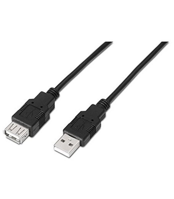 Nanocable Cable USB 2.0 Tipo-A M/H P Negro 1,8 m