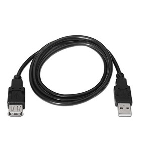 Nanocable Cable USB 2.0 Tipo-A M/H P Negro 1,8 m