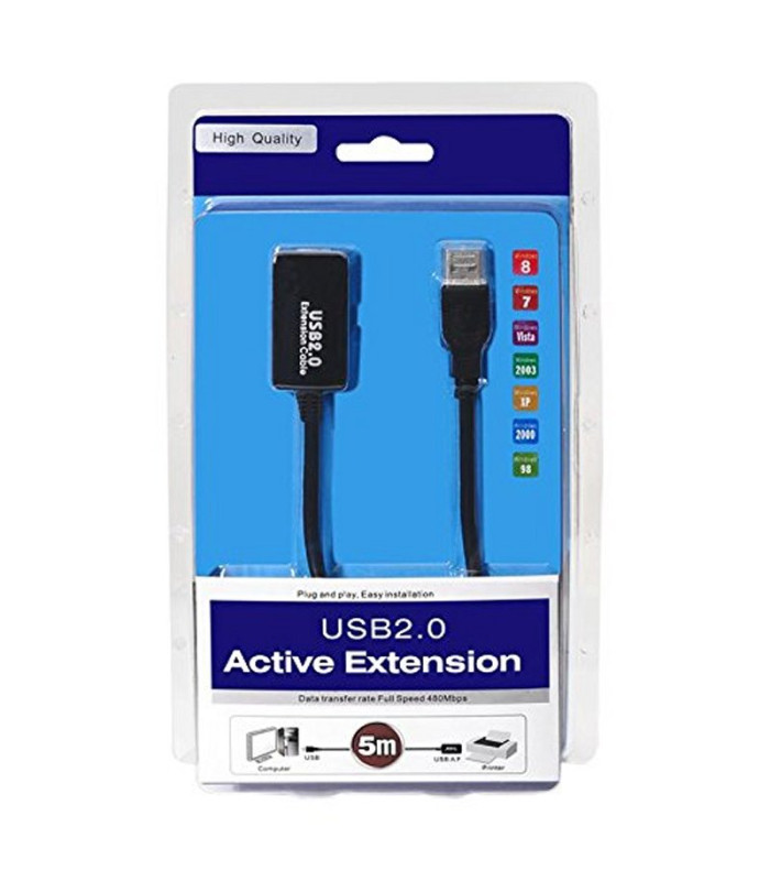 Nanocable Cable USB 2.0 Prolong.Amplificador M/H5M