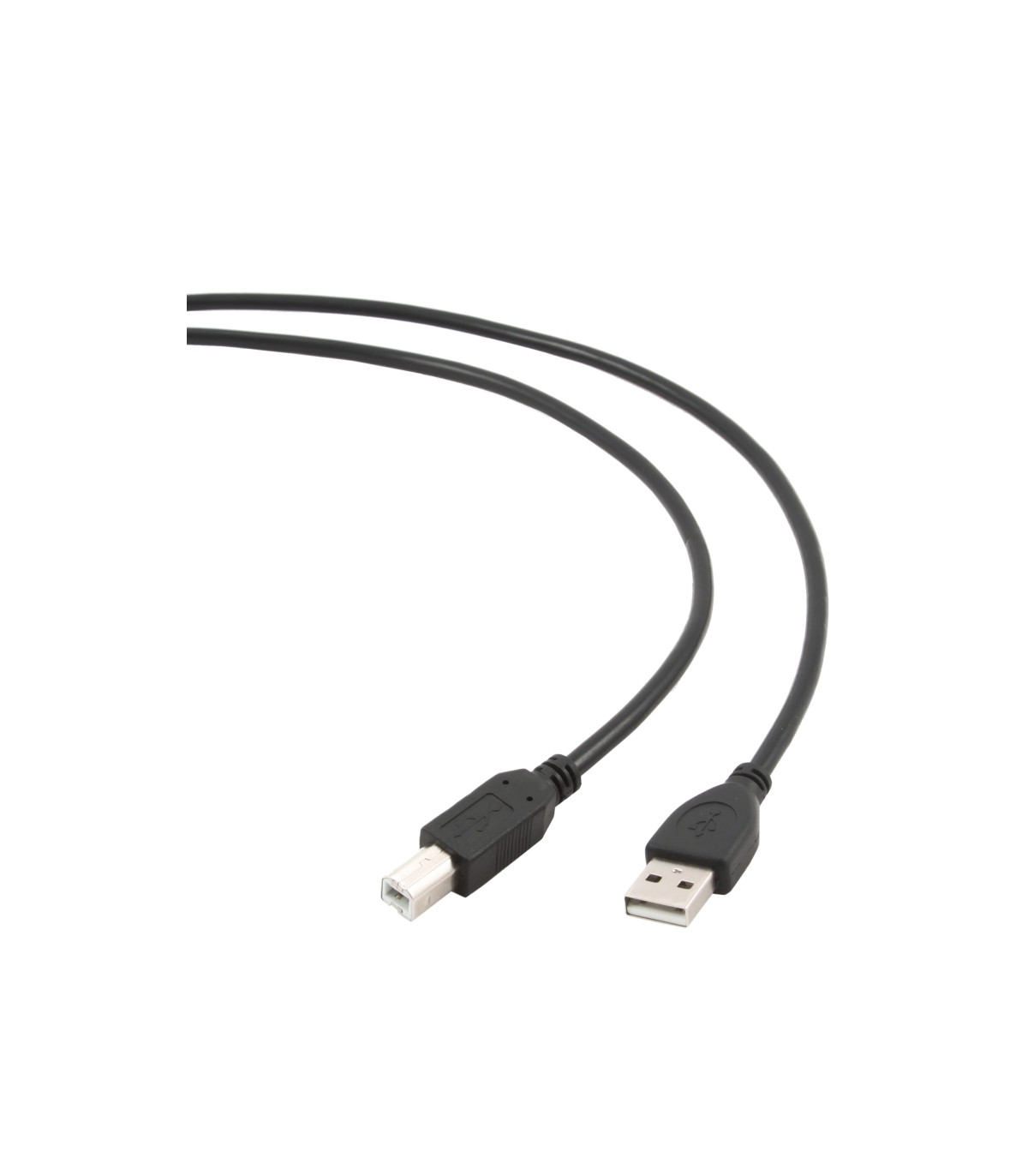 Gembird Cable USB 2.0 Tipo A/M-B/M 1.8 Mts Negro