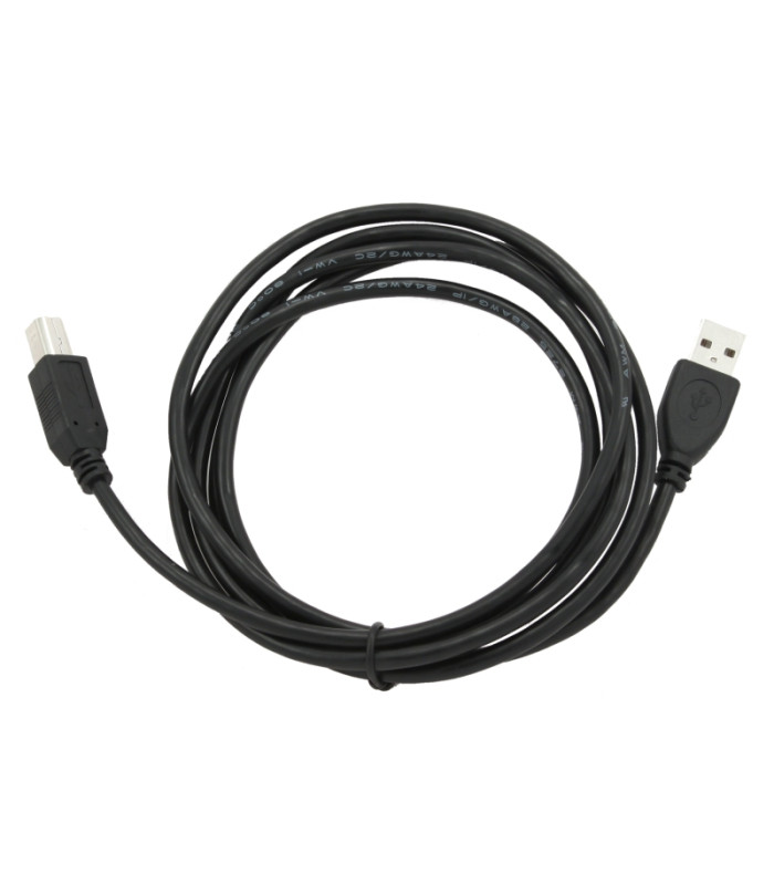 Gembird Cable USB 2.0 Tipo A/M-B/M 1.8 Mts Negro