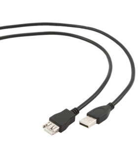 Gembird Cable USB 2.0 Tipo A/M- A/H 1,8m