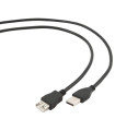 Gembird Cable USB 2.0 Tipo A/M- A/H 1,8m