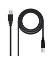 Nanocable Cable USB 2.0 Impresora Tipo A/M-B/M 1 M