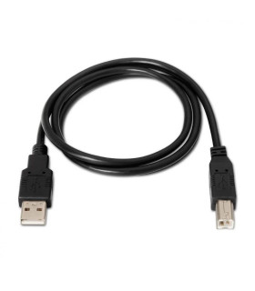 Aisens Cable USB 2.0 Tipo A/M-B/M 3.0m