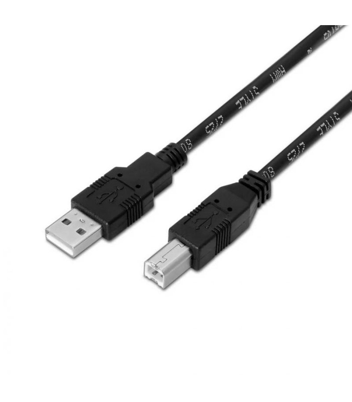 Aisens Cable USB 2.0 Tipo A/M-B/M 3.0m