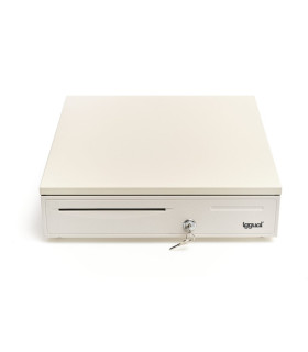 iggual Cajón Portamonedas IRON-50W 42cm 5+8 blanco