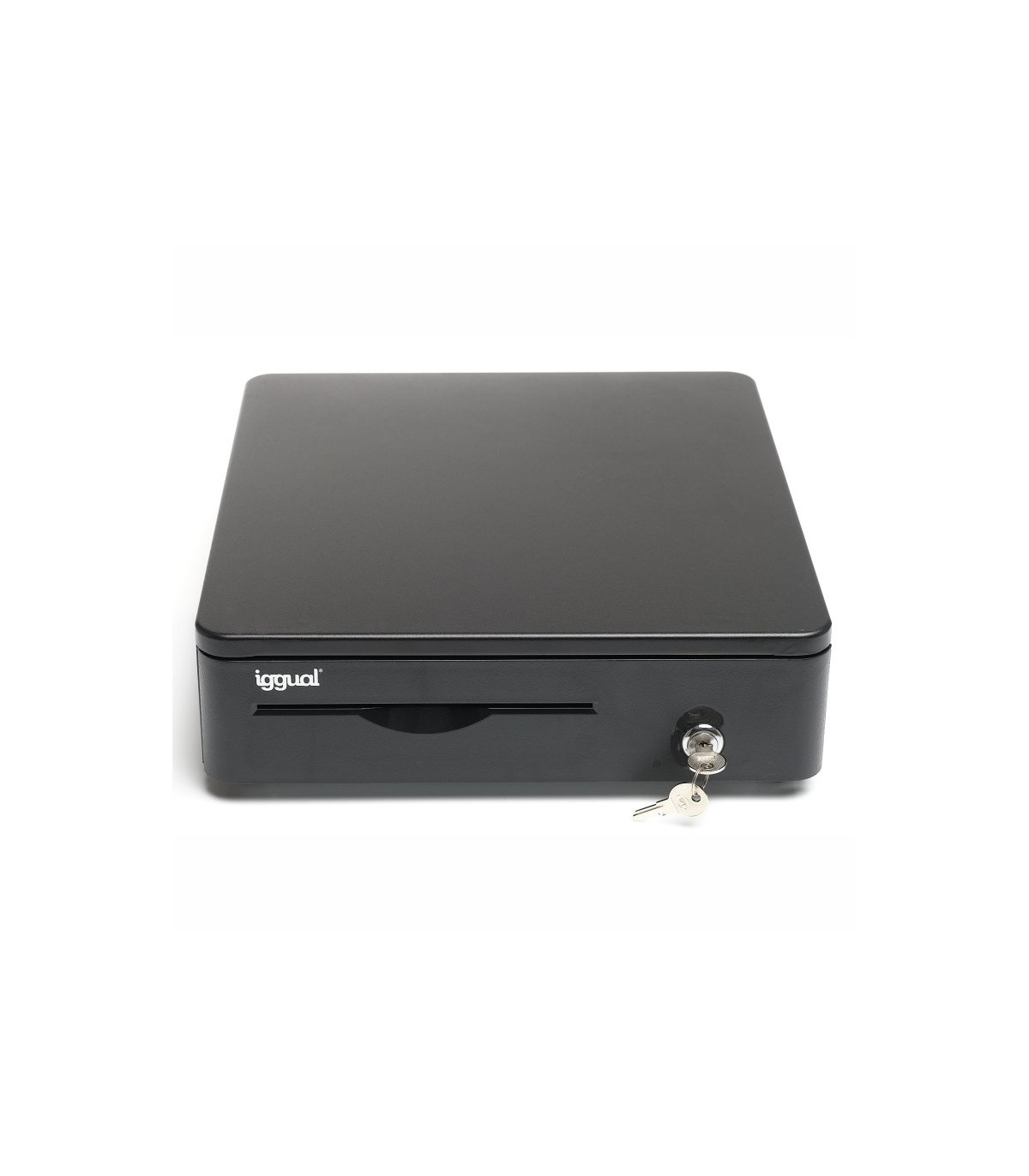 iggual Cajón Portamonedas IRON-10R 38cm 4+5 negro