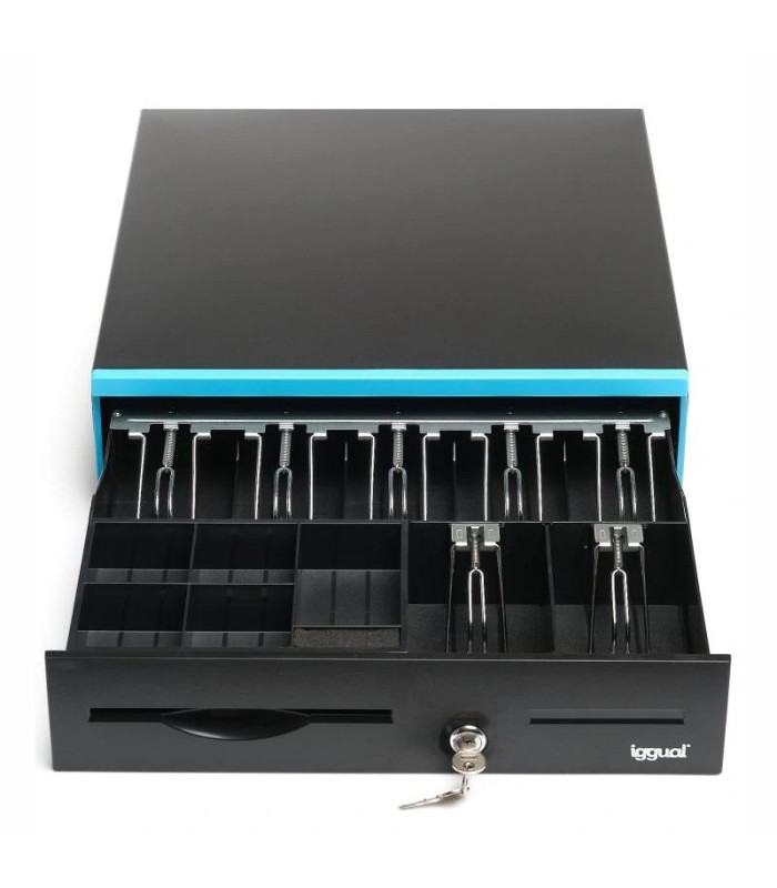 iggual Cajón Portamonedas IRON-30B 42cm 5+7/7+5