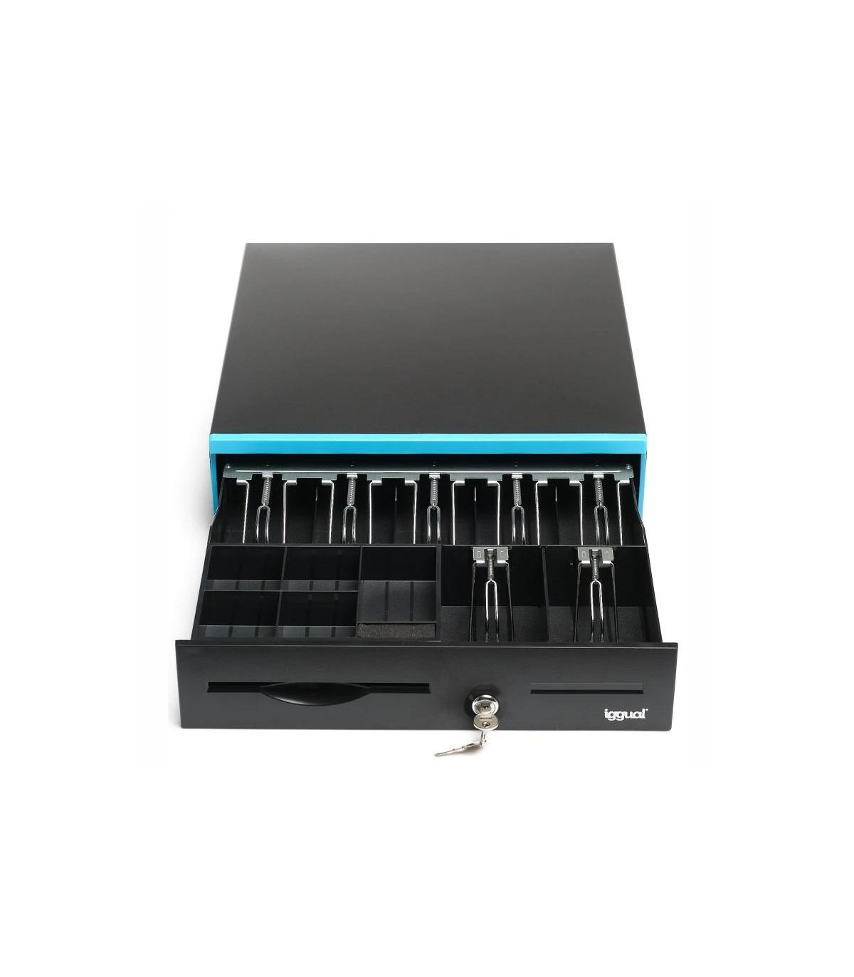 iggual Cajón Portamonedas IRON-30B 42cm 5+7/7+5