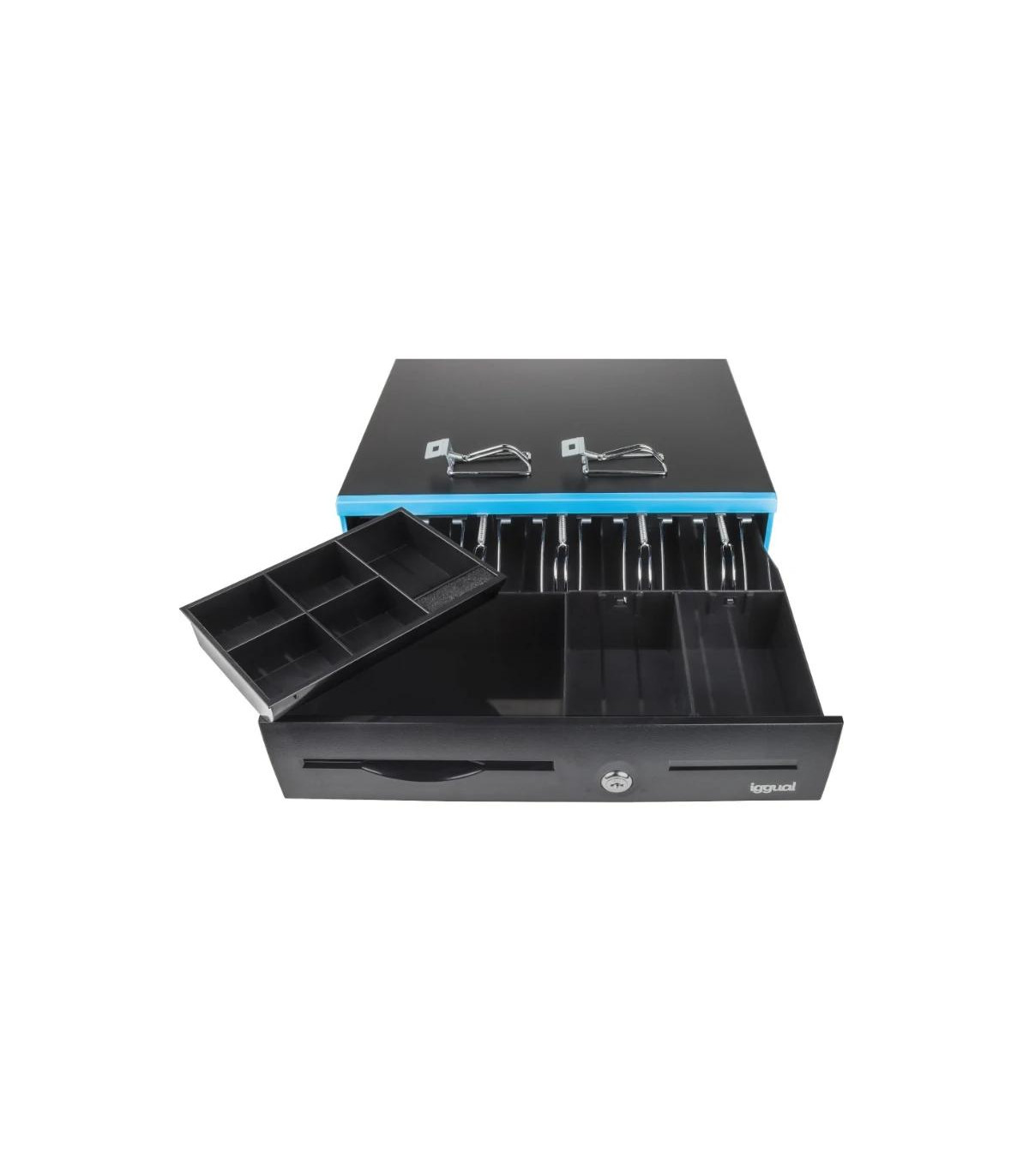 iggual Cajón Portamonedas IRON-30B 42cm 5+7/7+5