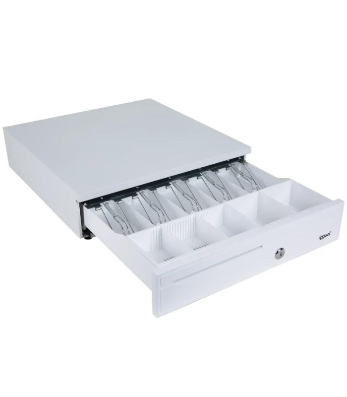 iggual Cajón portamonedas IRON-30PW 5+5 BlancoPuro