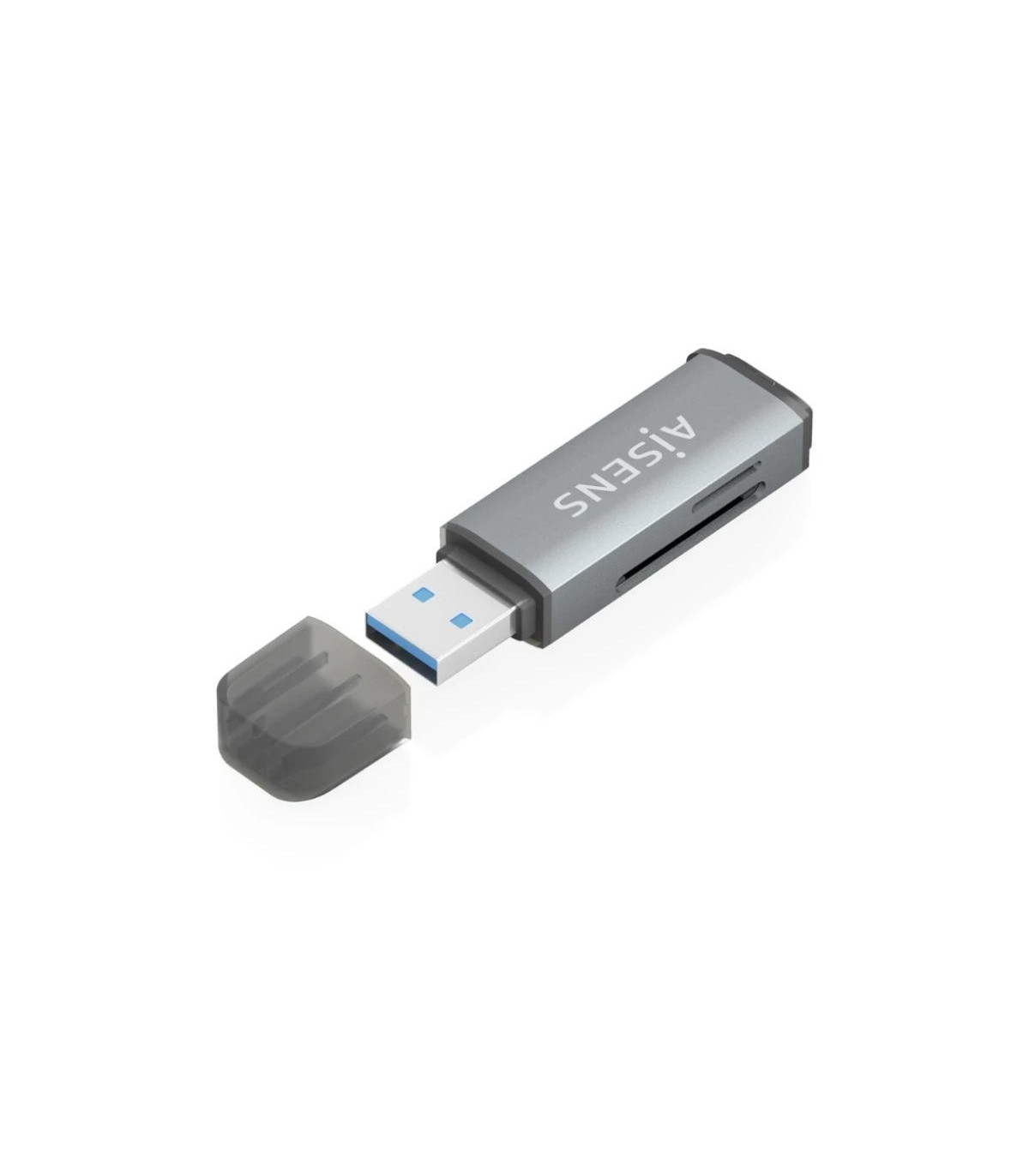 Aisens Lector Tarjetas SD MSD MMC RS-MMC MMCM USBA