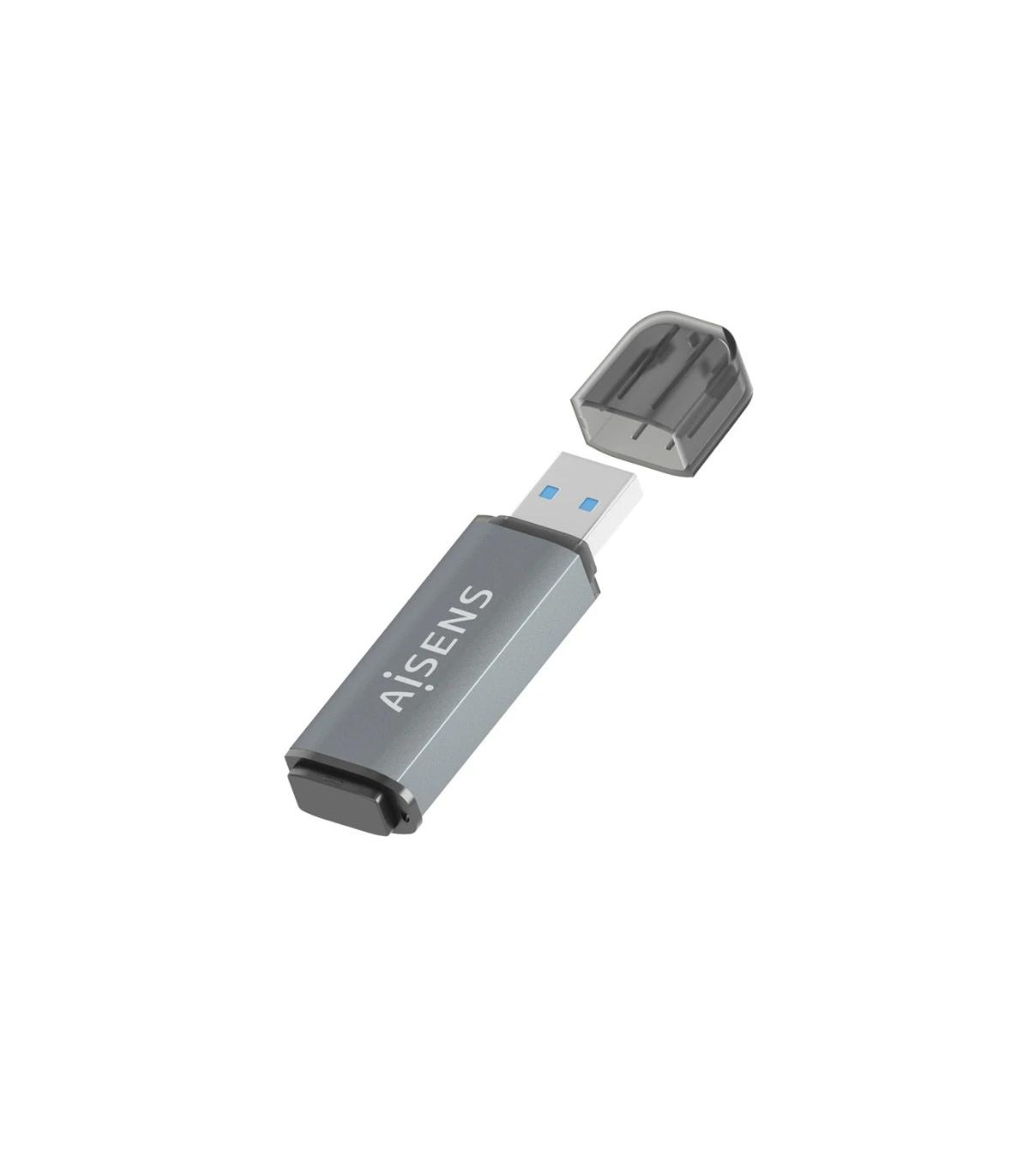 Aisens Lector Tarjetas SD MSD MMC RS-MMC MMCM USBA