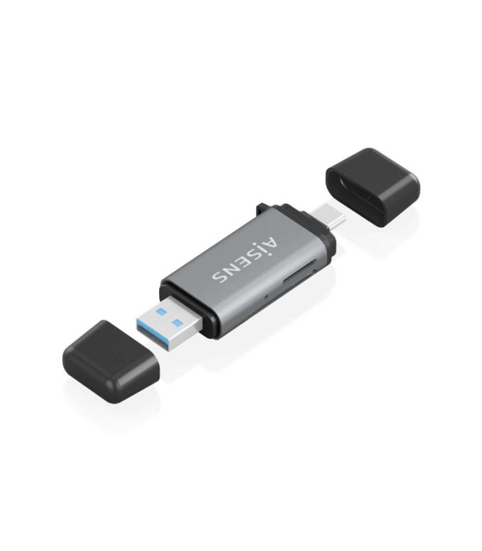 Aisens Lector Tar SD MSD MMC RS-MMC MMCM USBA USBC