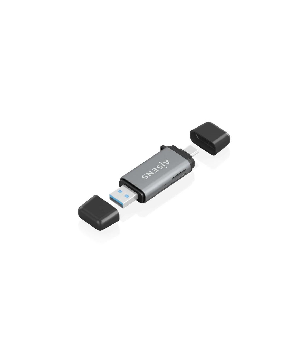 Aisens Lector Tar SD MSD MMC RS-MMC MMCM USBA USBC