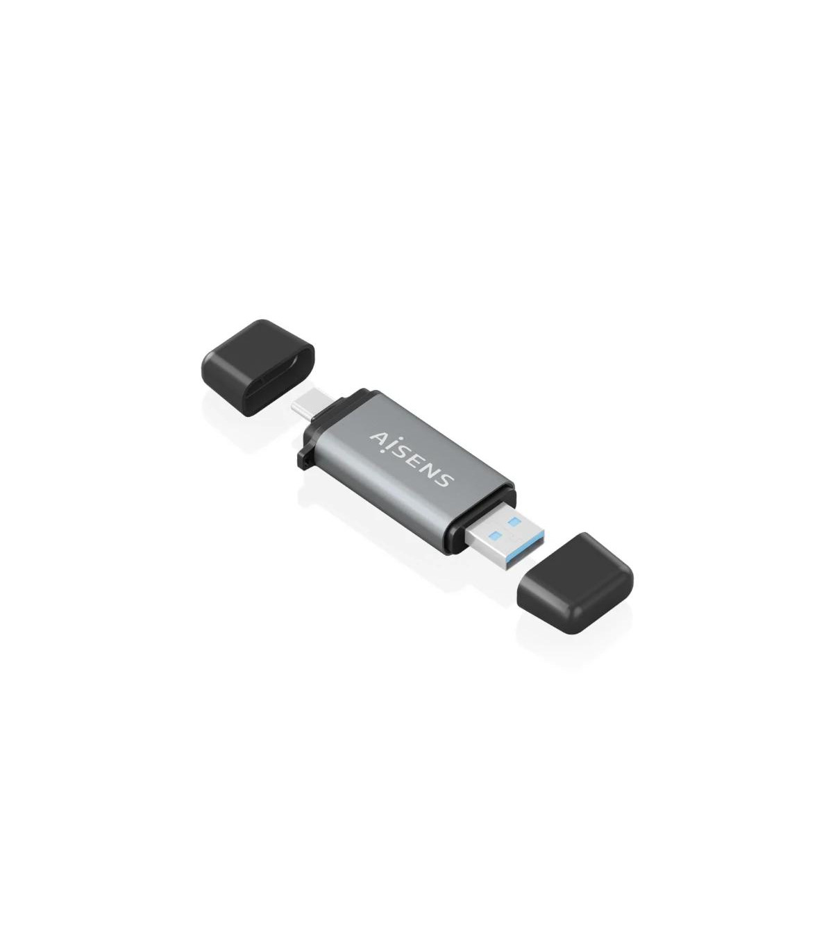 Aisens Lector Tar SD MSD MMC RS-MMC MMCM USBA USBC