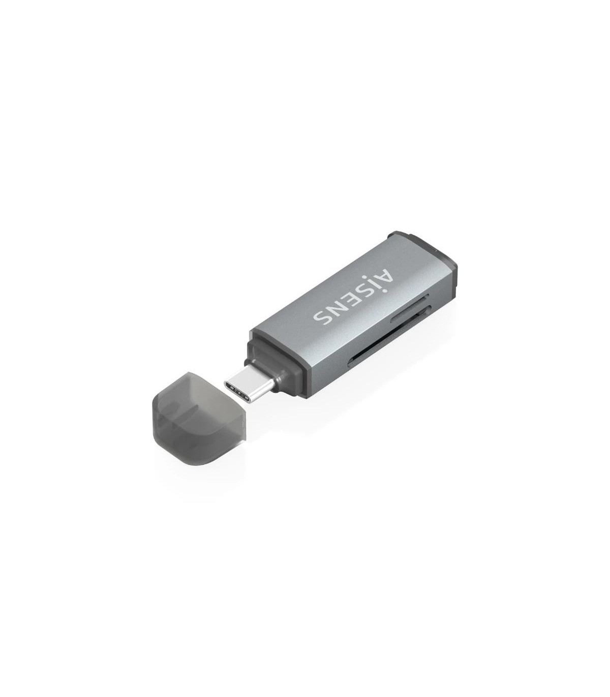 Aisens Lector Tarjetas SD MSD MMC RS-MMC MMCM USBC