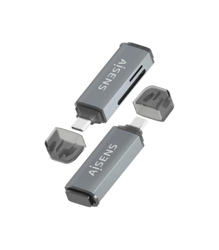 Aisens Lector Tarjetas SD MSD MMC RS-MMC MMCM USBC