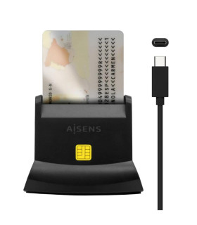 Aisens Lector DNI SIM SD MSD MMC RS-MMC MMC MUSBC