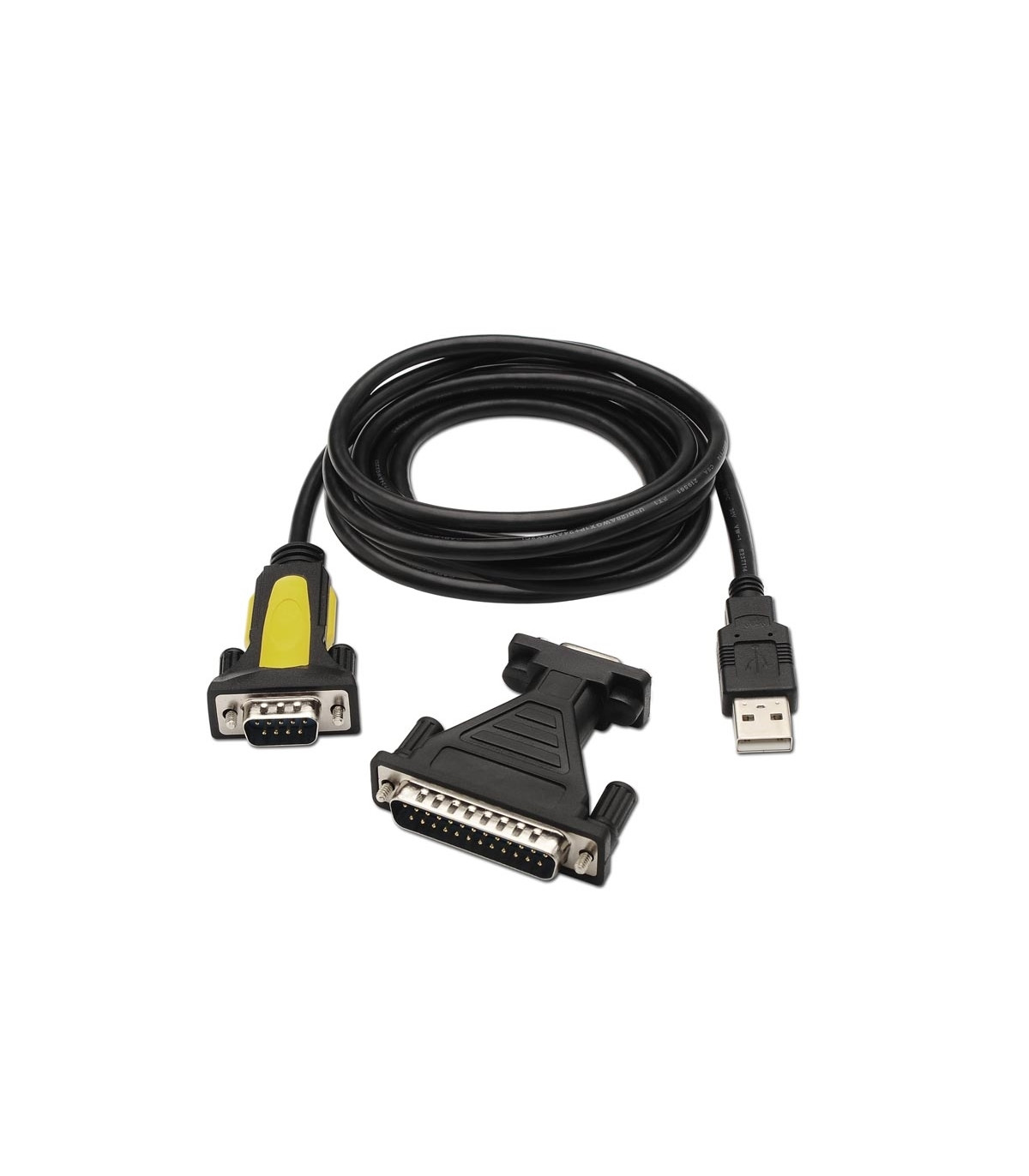 Nanocable Adaptador Usb a Serie  DB9M/25H