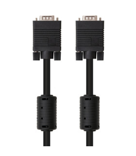 Nanocable Cable Conmutador Vga 10 M Negro
