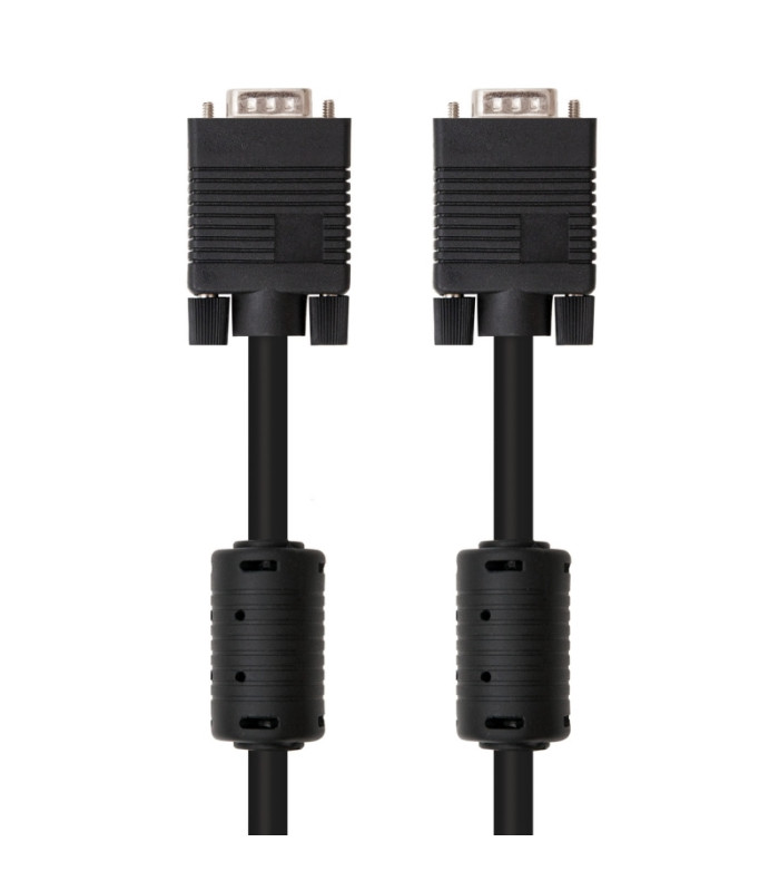 Nanocable Cable Conmutador Vga 10 M Negro