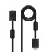 Nanocable Cable Conmutador Vga 3 M Negro