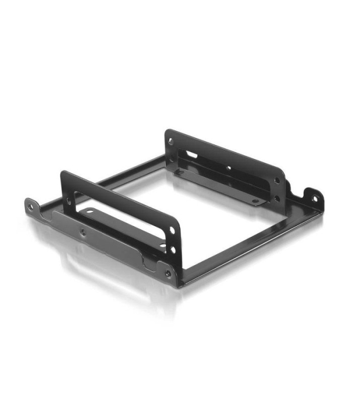 Nanocable Adaptador metálico 3,5" 2 HDD  2,5"