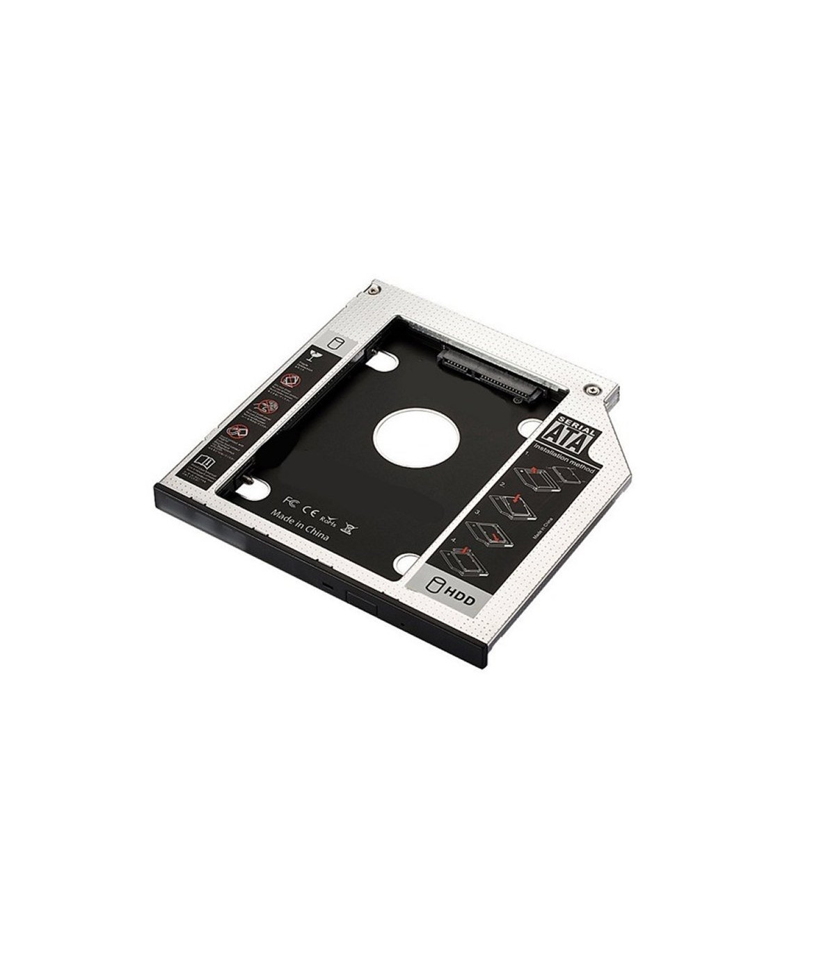 EWENT ADAP.HDD/SSD SATA PARA UNIDAD ÓPTICA 9.5mm