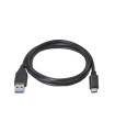 Nanocable Cable USB 3.1 Gen2 10Gbps3A USB-C/M-A/M