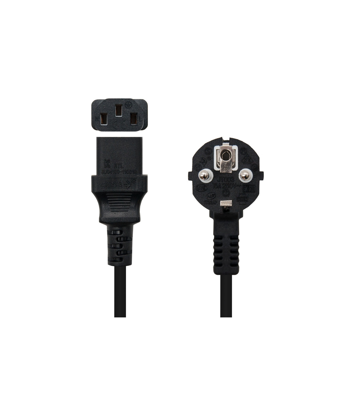 Nanocable Cable Alimentación CPU CEE7/M-C13/H 3 M