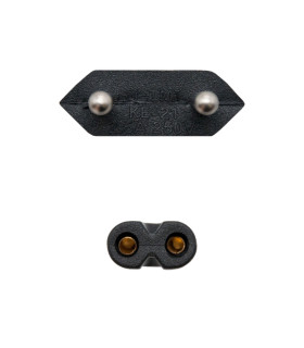 Nanocable Cable Alim. forma 8 CEE7/16/M-C7/H, 1.5m