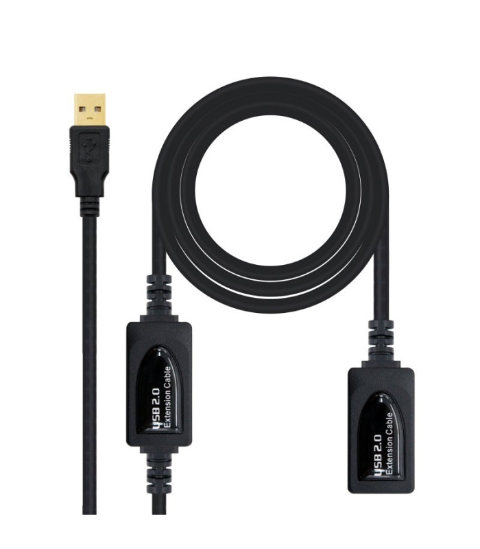 Nanocable Cable USB 2.0 Prolong. Amplificador 10M
