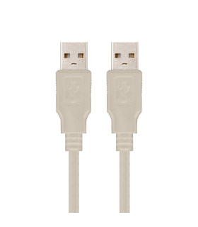 Nanocable Cable USB 2.0, Tipo A/M-A/M, 2.0 m