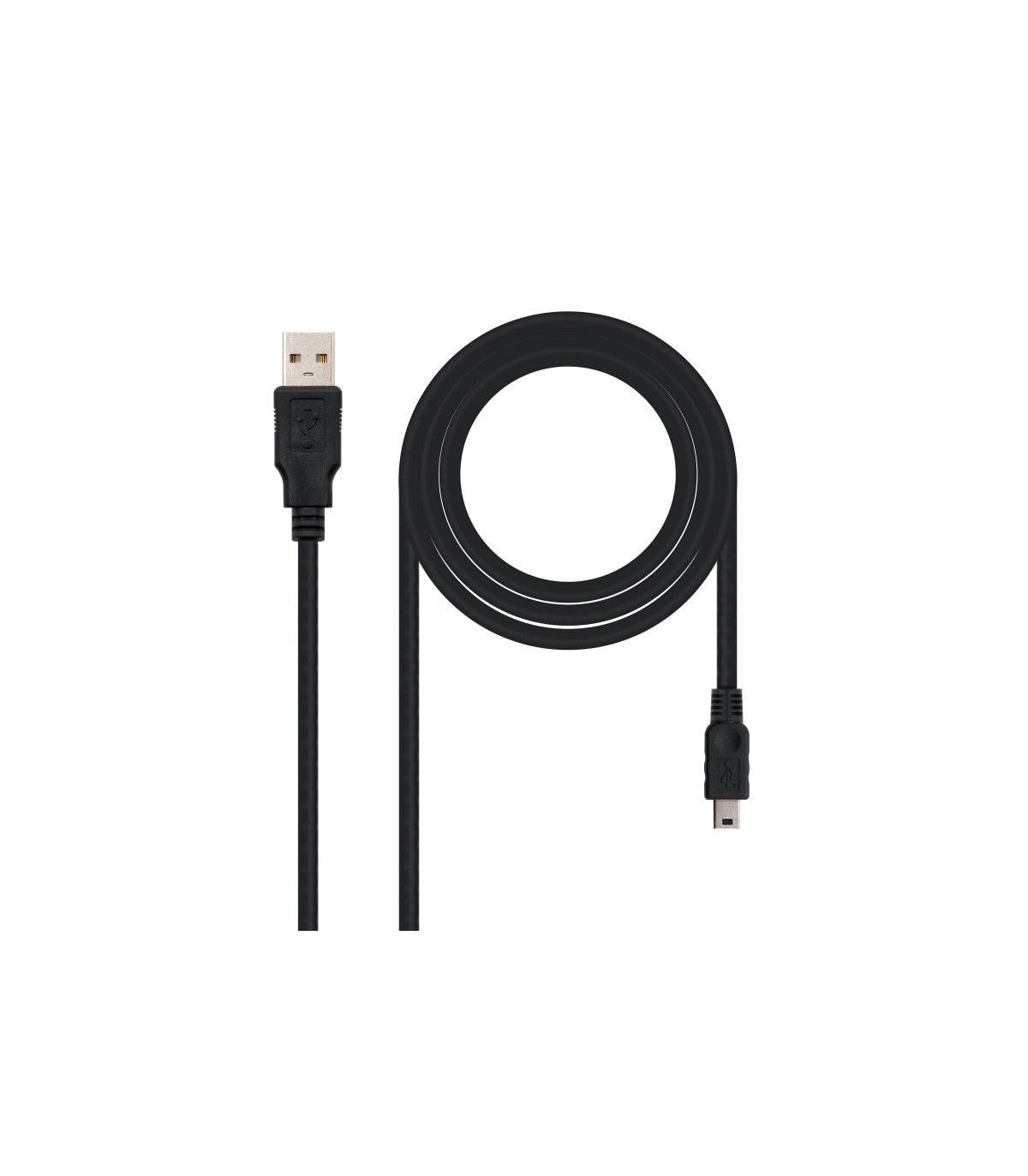 Nanocable Cable USB 2.0 Tipo A/M-Mini USB 5PIN/M1M