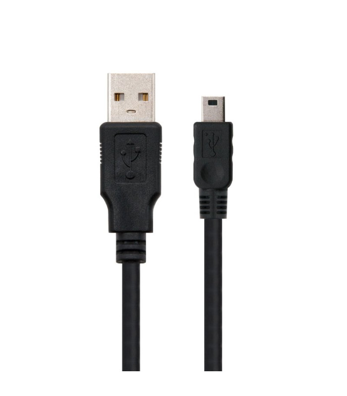 Nanocable Cable USB 2.0 Tipo A/M-Mini USB 5PIN/M1M