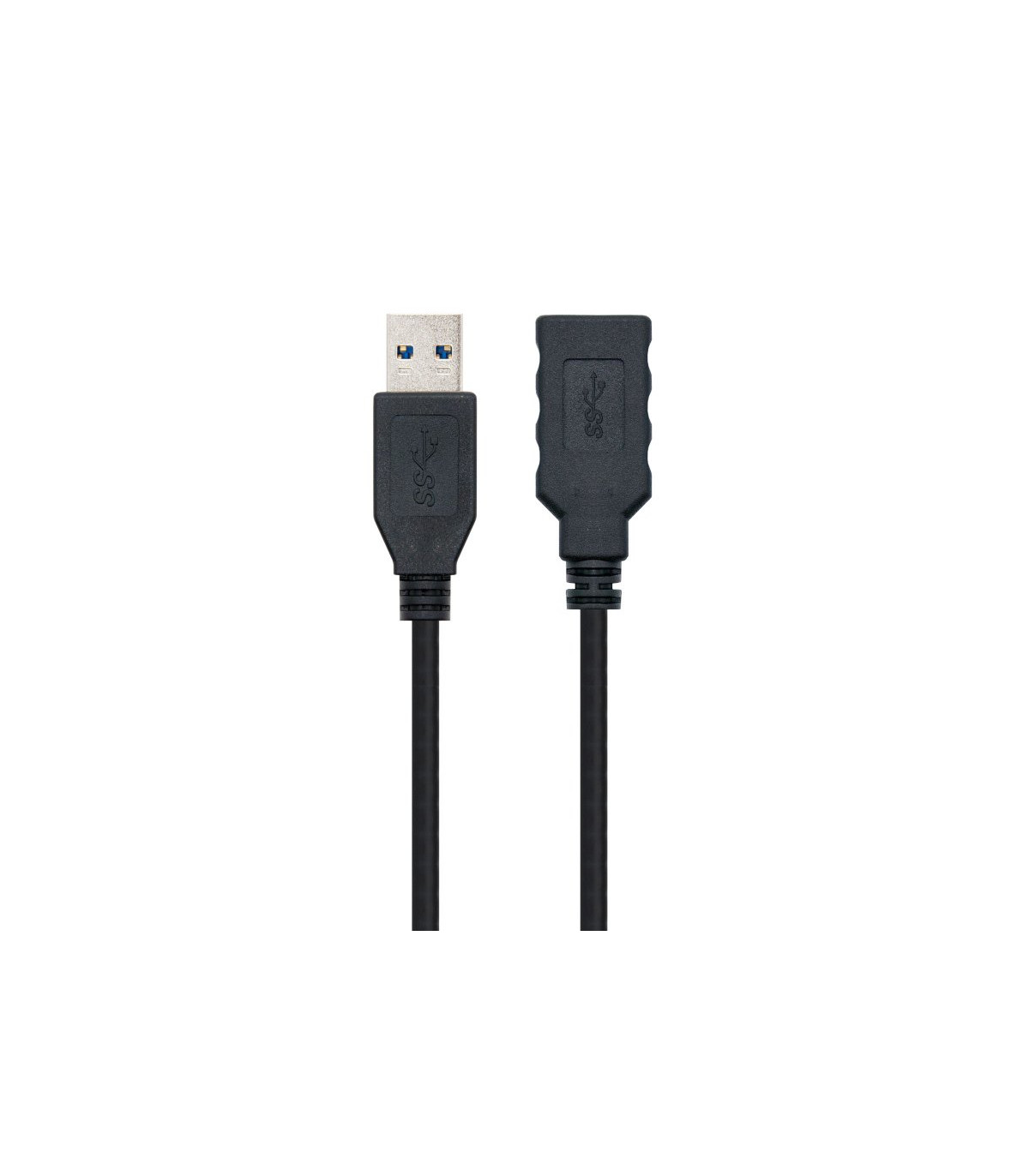 Nanocable Cable USB 3.0 Tipo A/M-A/H Negro 3.0 m