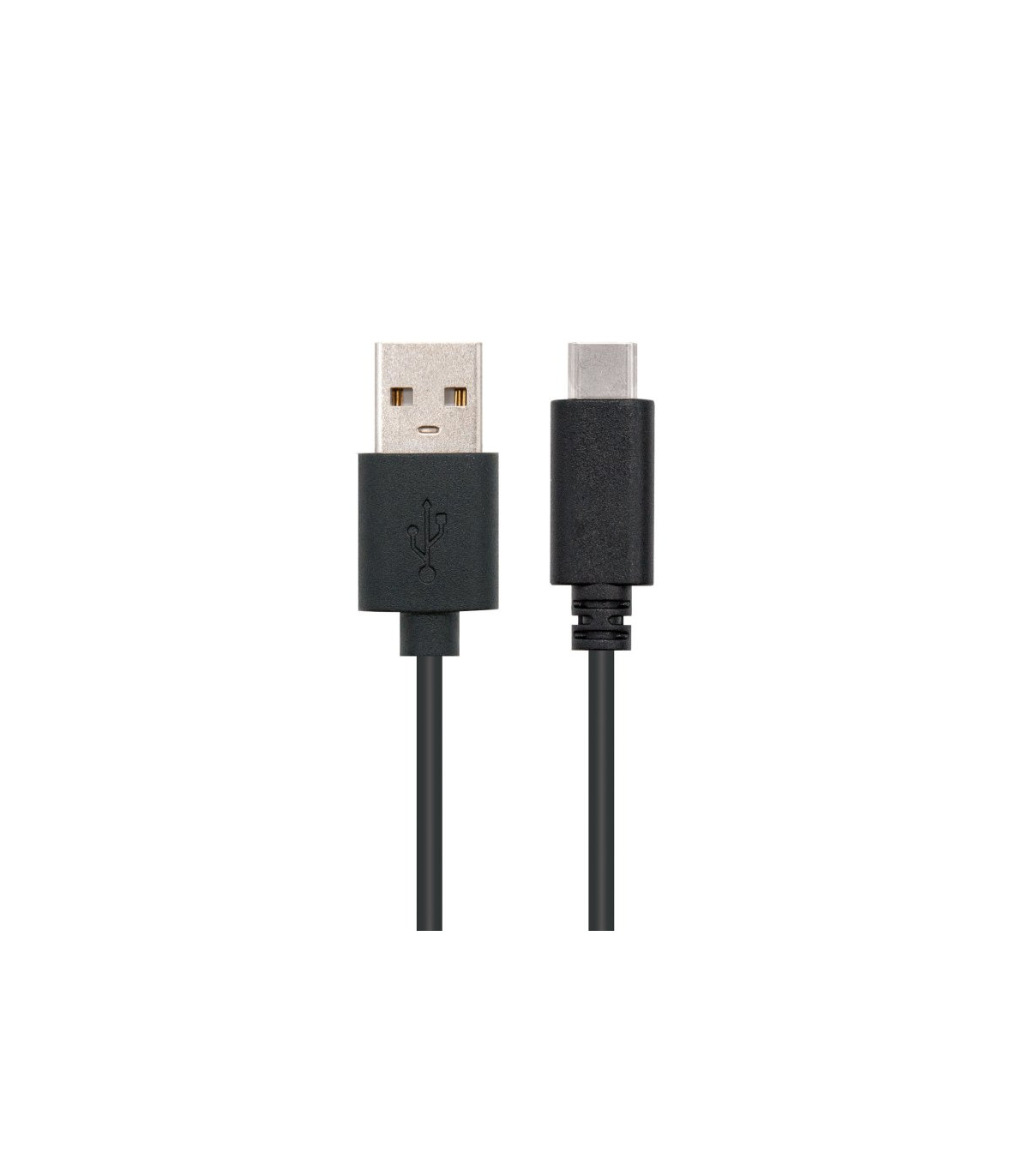 Nanocable Cable USB 2.0 3A Tipo USB-C/M-A/M 1 M