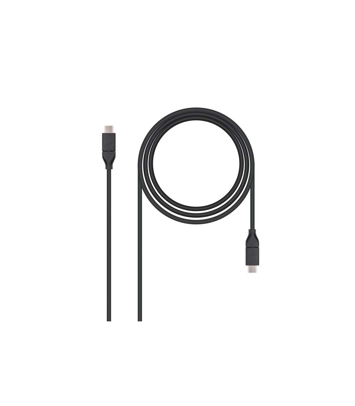 Nanocable Cable USB 3.1 Gen210Gbps USB-C A USB-C