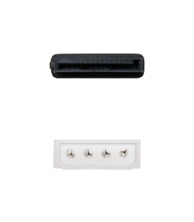 Nanocable Cable SATA, Molex M-SATA/H, 16cm