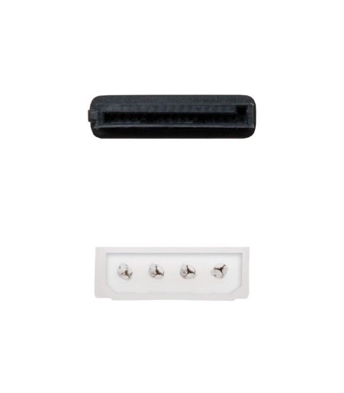 Nanocable Cable SATA, Molex M-SATA/H, 16cm